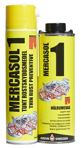 Mercasol cavity-protection products