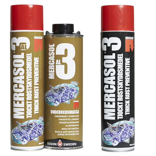 Mercasol underbody-protection products